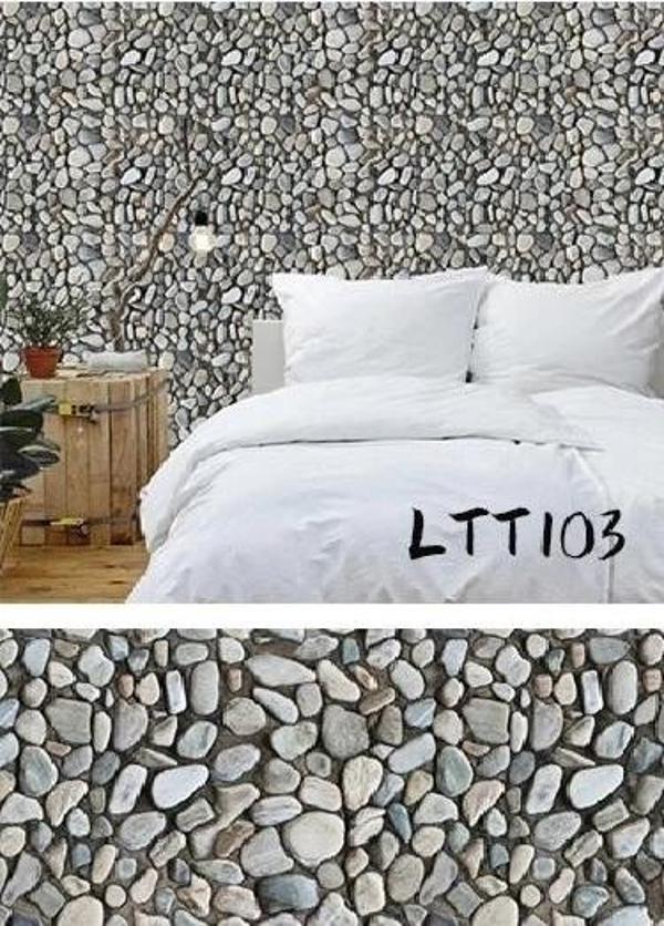 Çakıl Taşı Desenli Yapışkanlı Kaplama Kağıdı  Büyük Boy 3 Metre - Image 1