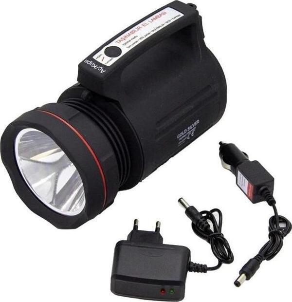 Gs-8006 5000 Metre Işik Uzantili 15 Watt Su Geçirmez Projektör - Image 1