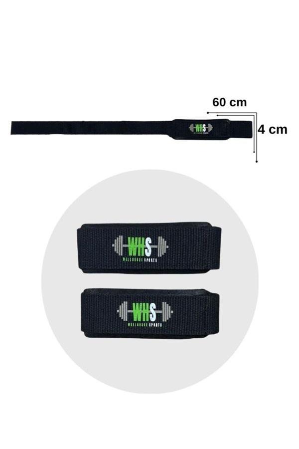 Whs Store Lifting Straps Siyah Ağırlık Kaldırma Kayışı - Image 1