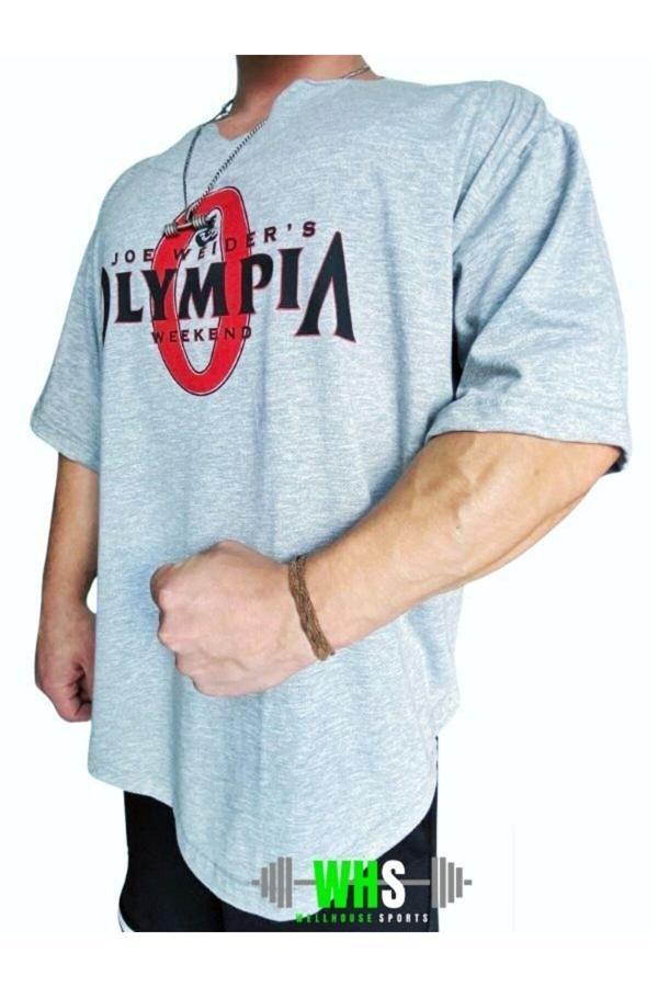 Whs Store Olympıa Unısex Gri Oversıze Tişört - Image 1