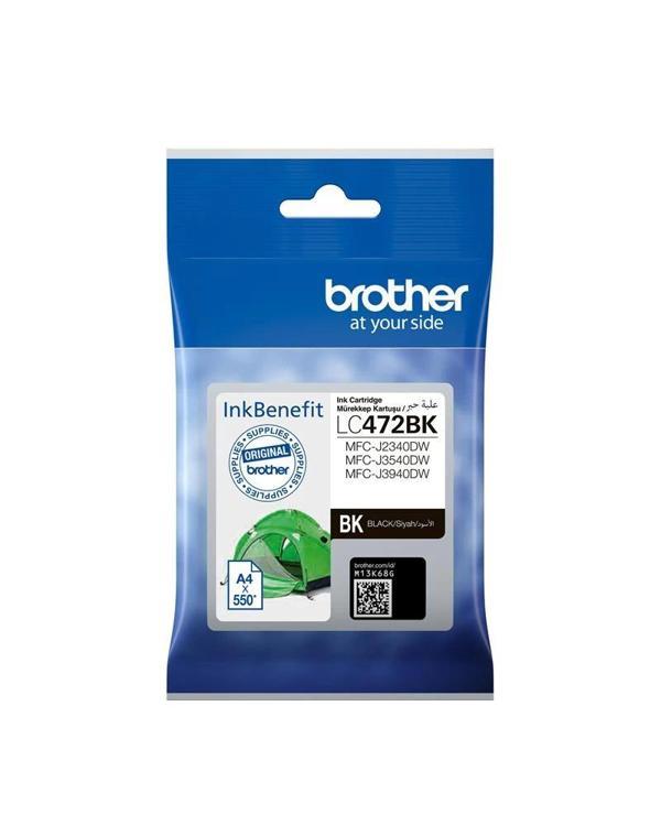 Brother LC472BK Black Siyah 550 Sayfa Kartuş MFC-J2340-J3540-J3940 - Image 1