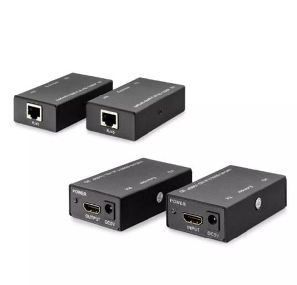 Hadron Hdx1342  60M  Hdmi Extender 1080p ekran 1,65 Gbps Siyah - Image 1