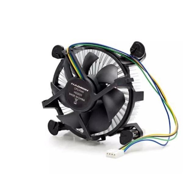 Hadron Hdx1515 Cpu Fan Universal 775 Pin 12Cm Siyah - Image 1