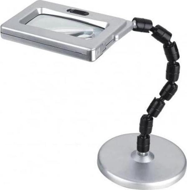 Masa Üstü Akrobat    2.5x100x50.80x20 Mercekli Işıklı Büyüteç - Image 1