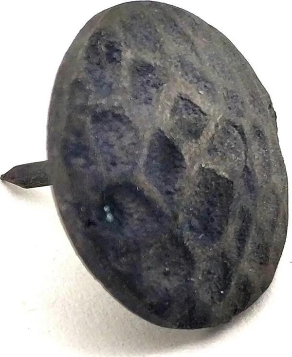 Antika Tarz Dekoratif Pirinç Desenli Kabara No3 - 27 Mm, Oksit - Image 1