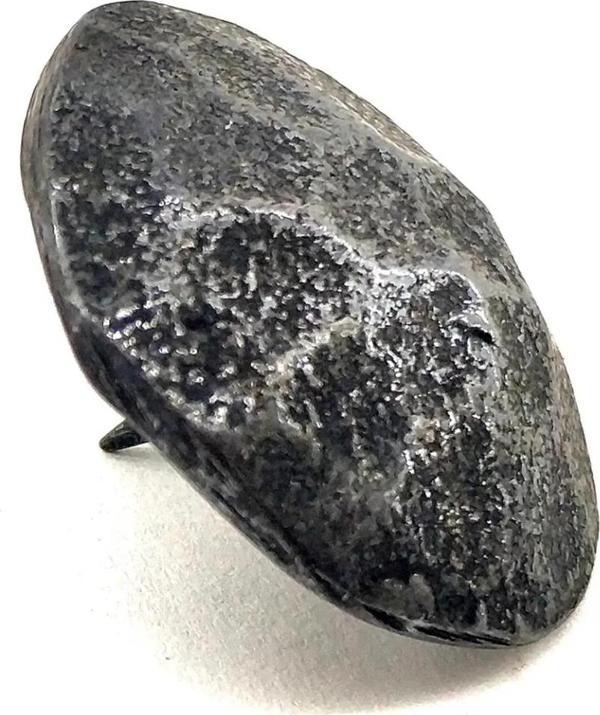 Antika Tarz Dekoratif Pirinç Dövme Kabara No4 - 36 Mm, Oksit - Image 1