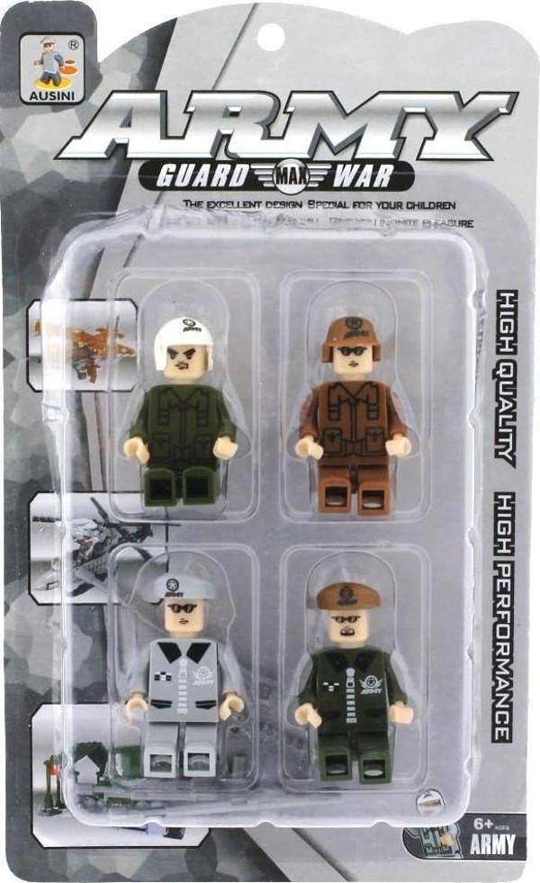 Ausini Army 4'lü Figür Seti -B - Image 1