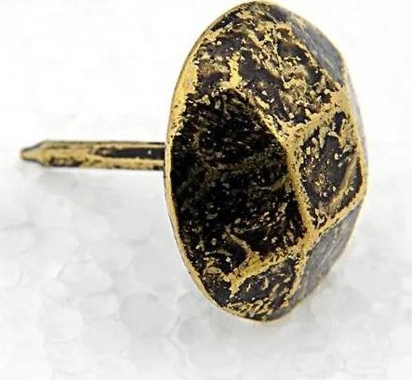 - Eskitme Antik Beşgen Kabara / Raptiye 16 Mm 15 - Image 1