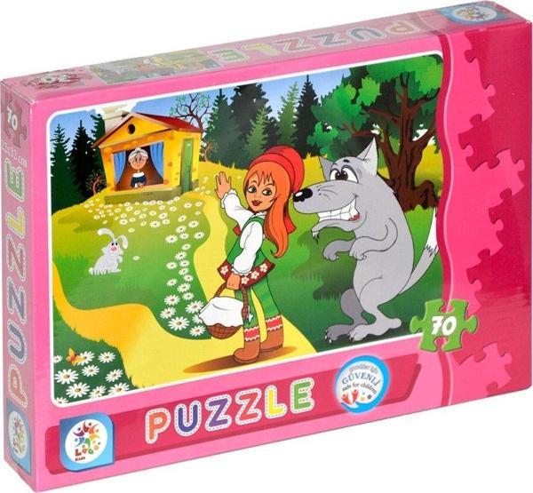 LC7144 Laço, Şapkalı Kız 70 Parça Puzzle - Image 1
