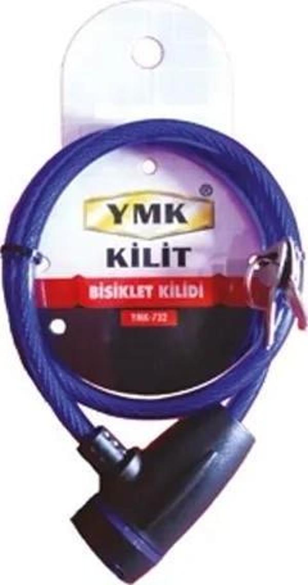 Eko Çelik Halatlı, İzoleli Bisiklet Kilidi - 8mm, 65 Cm - Image 1