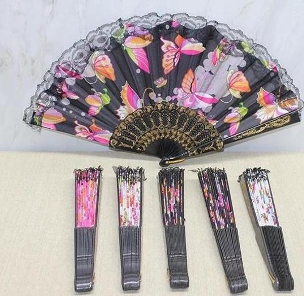 Plastik Renkli Yelpaze Alk3572 - Image 1