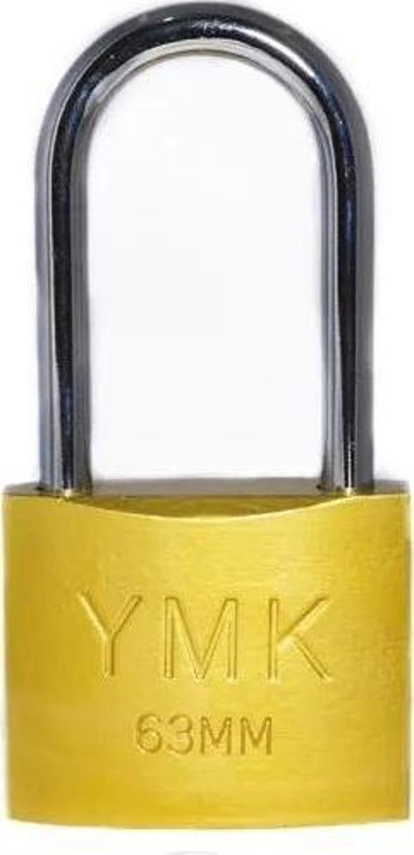 Eko Sarı Boyalı Uzun Kancalı Asma Kilit 50mm - Image 1