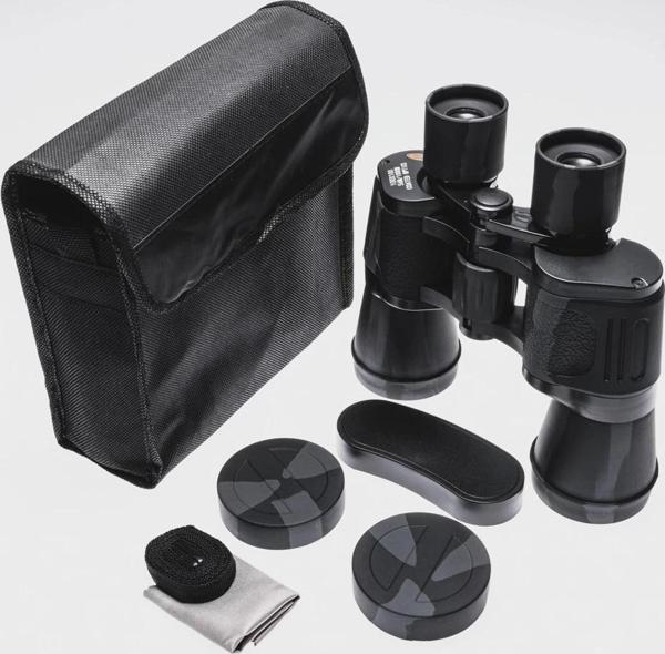 100x100 Kauçuk Kaplamali Mavi Cam Mercekli Dürbün 56m/1000m - Image 1