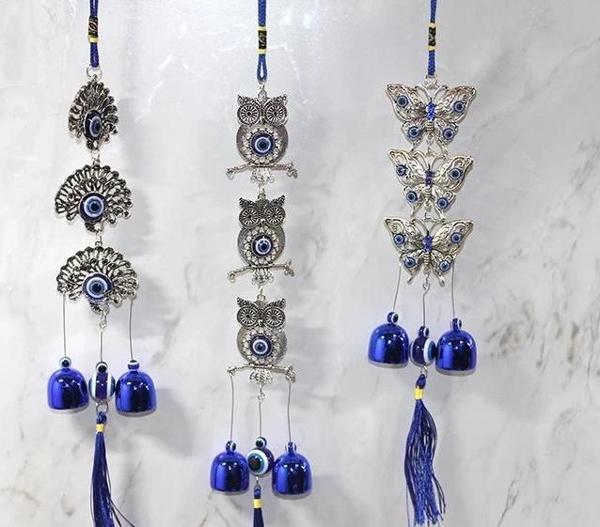 Metal Nazar Boncuğu Çan Alk3502 - Image 1