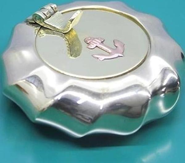 Pirinç Çapalı Kapaklı Küllük 4157/3 - Image 1