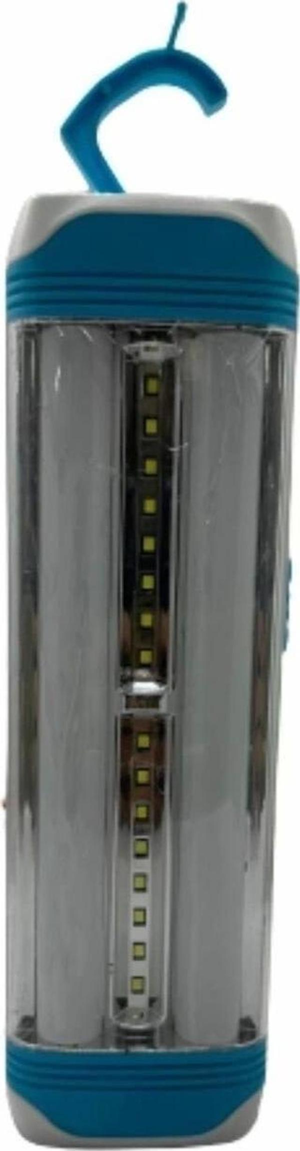 V-004 16 Ledli+smd Solar Güneş Panelli Ultra Güçlü Ledli Şarjlı Işıldak - Image 1