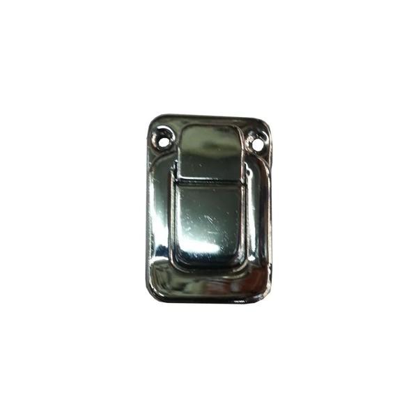 Yaylı Bavul Kilidi - 32x48mm, Nikel, 1 Adet - Image 1