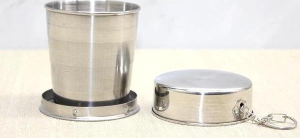 Katlanabilir Tekli Paslanmaz Çelik Shot Bardak Alk3936 - Image 1