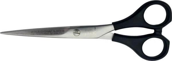 2217 M-525 Plastik Saplı Balık Sırtı Makas No: 6 İnç / 15,24 Cm - Paslanmaz Çelik - Image 1