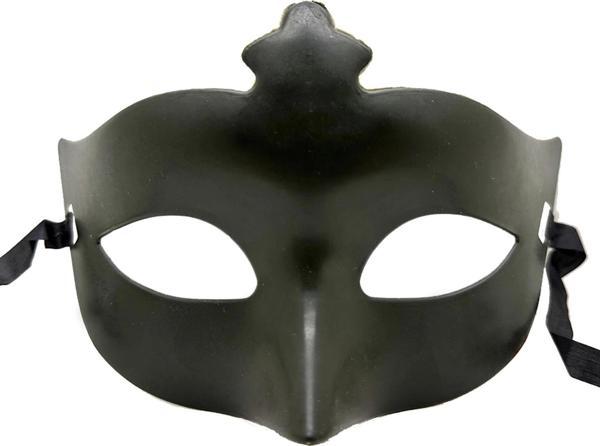 Haki Yeşil Renk Masquerade Kostüm Partisi Venedik Balo Maskesi - Image 1