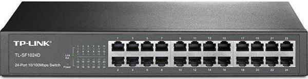Tp-Link TL-SF1024D 24 Port 10/100 Masaüstü Metal Kasa Ethernet Switch - Image 1