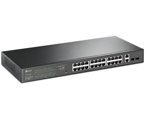 Tp-link TL-SG1428PE 24 Port 2X 1GB SFP Uplink Masaüstü Ethernet Poe Switch - Image 1