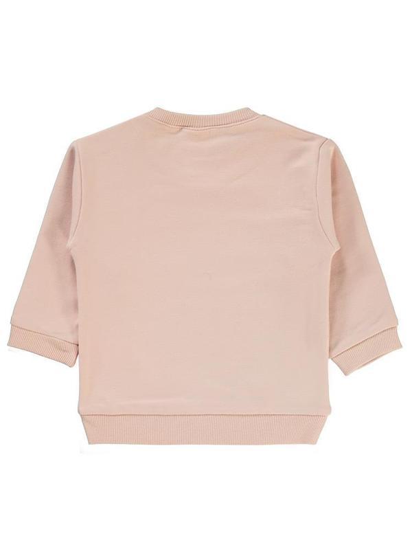 Civil Baby Basic Arma Etiketli 6-18 Ay Sweatshirt - Pudra12-18 Ay - Image 1