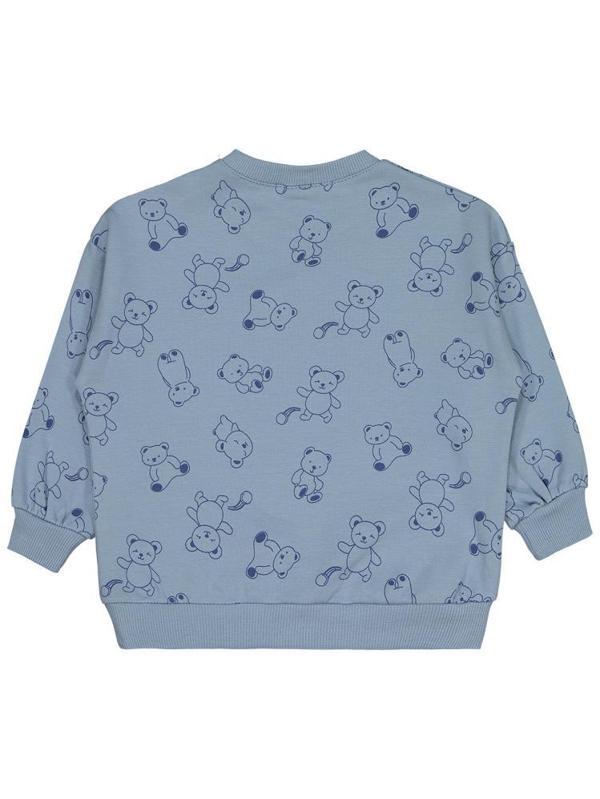 Civil Baby Kontür Ayı Empirme 6-18 Ay Sweatshirt - Mavi12-18 Ay - Image 1