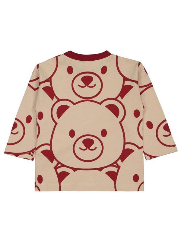 Civil Baby Ayıcıklar Baskılı 6-18 Ay Sweatshirt - Bordo6-9 Ay - Image 1