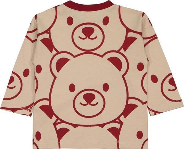 Civil Baby Ayıcıklar Baskılı 6-18 Ay Sweatshirt - Bordo6-9 Ay - Image 1