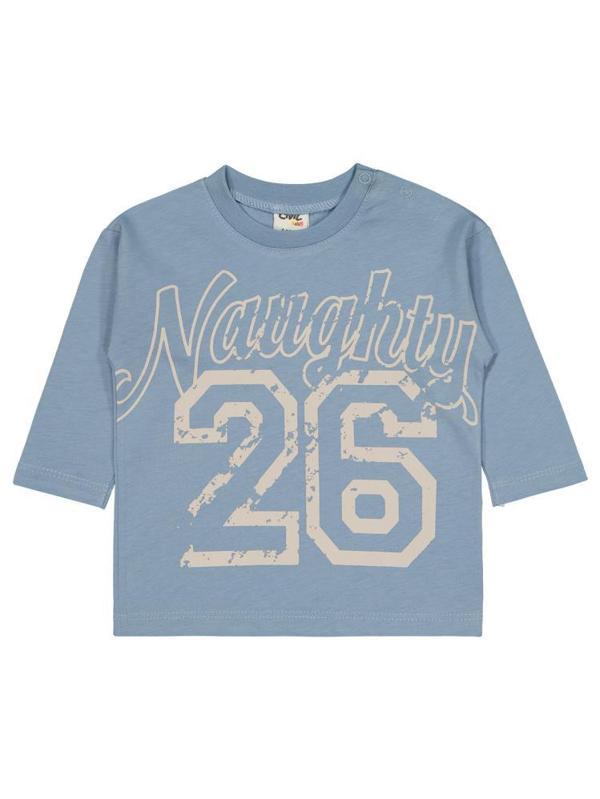 Cvl-76 Civil Baby 26 Baskılı 6-18 Ay Sweatshirt - Mavi18-24 Ay - Image 1