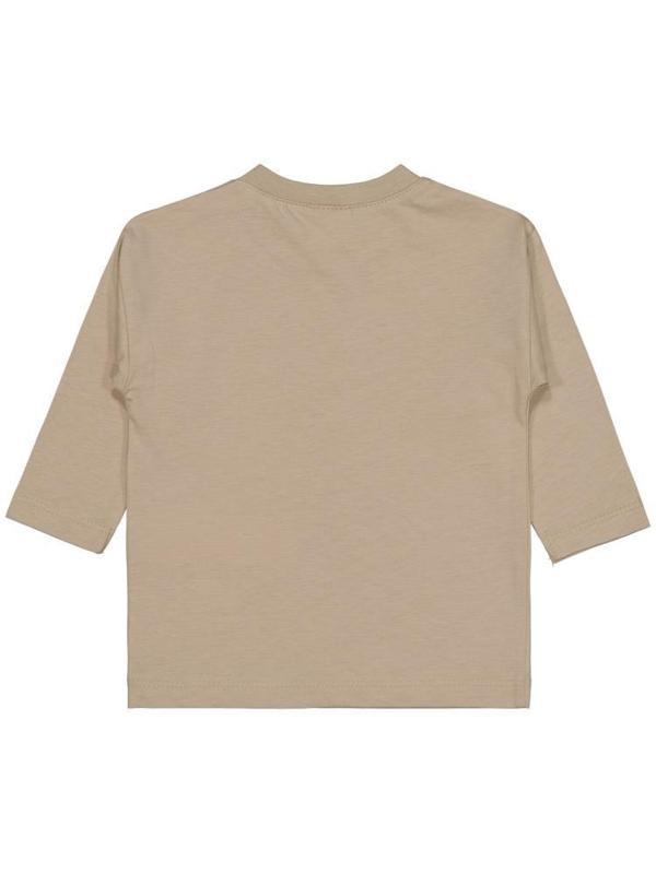 Cvl-74 Civil Baby Dinazor Nakışlı 6-18 Ay Sweatshirt - Bej6-9 Ay - Image 1