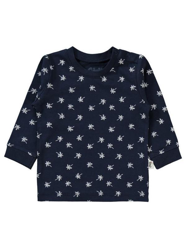 Civil Baby Palmiye Emprime 6-18 Ay Erkek Pijama Takım - Lacivert6-9 Ay - Image 1