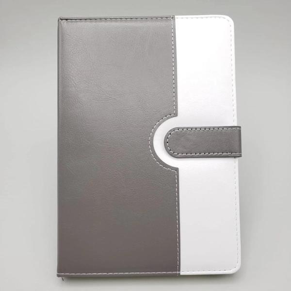 Çizgili Termo Deri Defter - Image 1