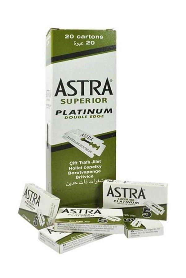 Astra Tıraş Bıçağı Yeşil Jilet 20'li Paket - Image 1