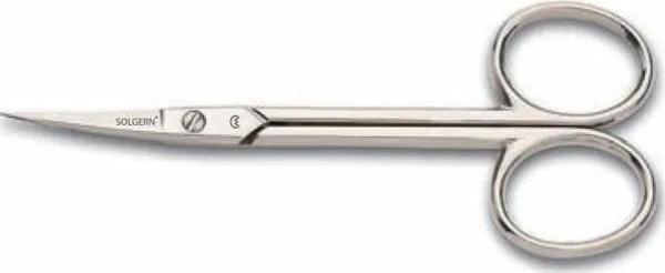 M-163 Nakış Makası No: 4 İnç / 10,16 Cm - Nikel Kaplama - Image 1