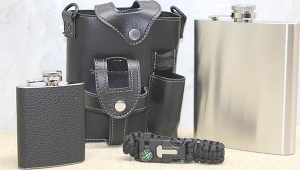 Deri Kılıflı Matara Seti Alk3929 - Image 1