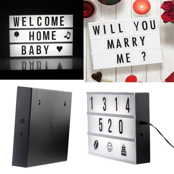 A4 Led Işıklı Yazı Panosu Lightbox - Image 1