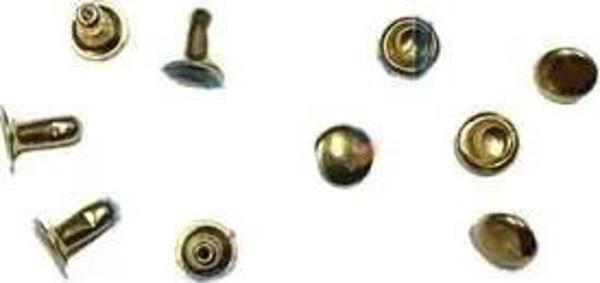 Rivet Perçin - 6mm, Sarı, 1000 Adet - Image 1