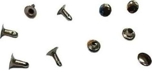 Rivet Perçin - 7mm, Nikel, 1000 Adet - Image 1