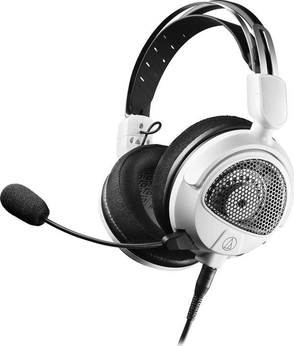 Audio-Technica ATH-GDL3WH Arkası Açık Oyun Kulaklığı, Beyaz - Image 1