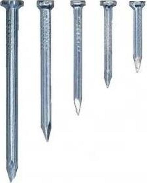 Beyaz Kanallı Çelik Beton Çivisi 4x60 100 - Image 1