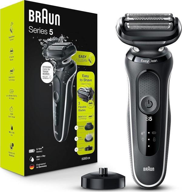 Braun Series 5 5050cs Suya Dayanıklı Folyo Tıraş Makinesi - Image 1