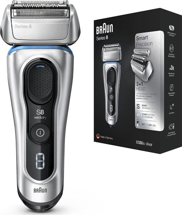 Braun Series 8 8330s Yeni Nesil, Elektrikli Tıraş Makinesi - Image 1
