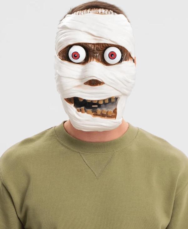 Sallanan Yaylı Oynar Gözlü Mumya Maskesi - Image 1