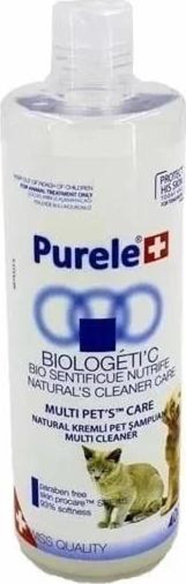 Purele Kedi ve Köpek Kolay Tarama Tüy Bakım Şampuanı 400 Ml - Image 1