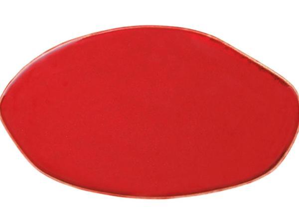 Porland Pure Seasons Kırmızı Kayık Tabak 27cm - Image 1