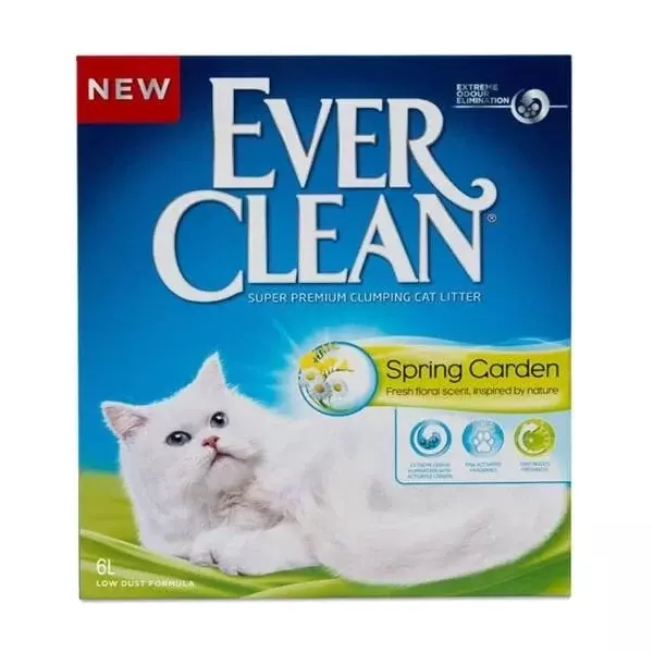 Ever Clean Spring Garden Topaklanan Kedi Kumu 6 Lt - Image 1