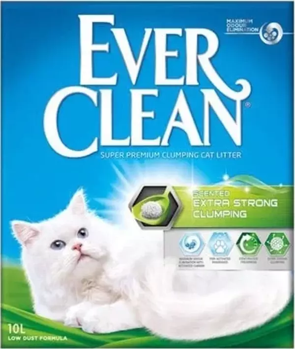 Ever Clean Extra Strong Kokulu Topaklanan Kedi Kumu 6 Lt - Image 1