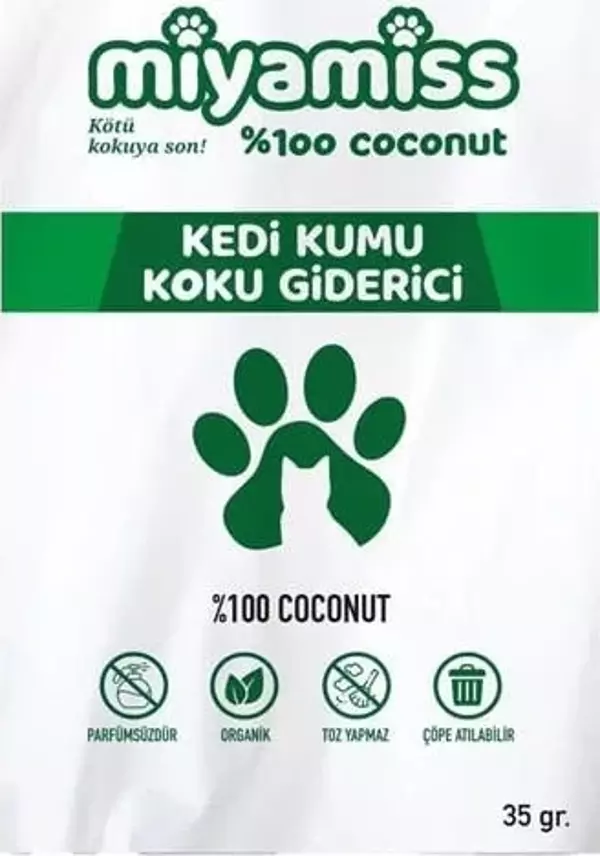 Miyamiss Coconut Kedi Kumu Giderici 35 Gr - Image 1
